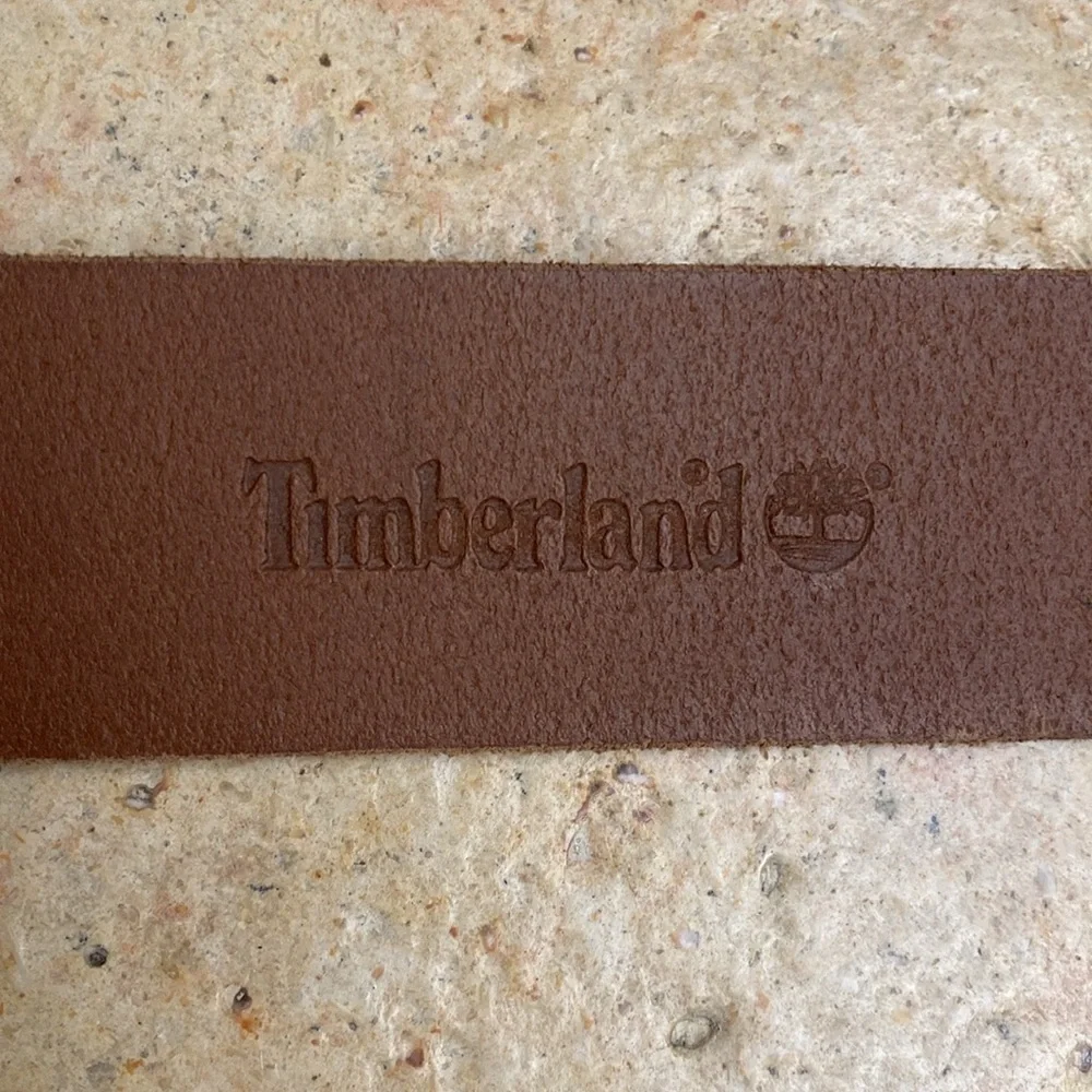 Timberland Men's Genuine Leather Belt 38 classic minimalist western